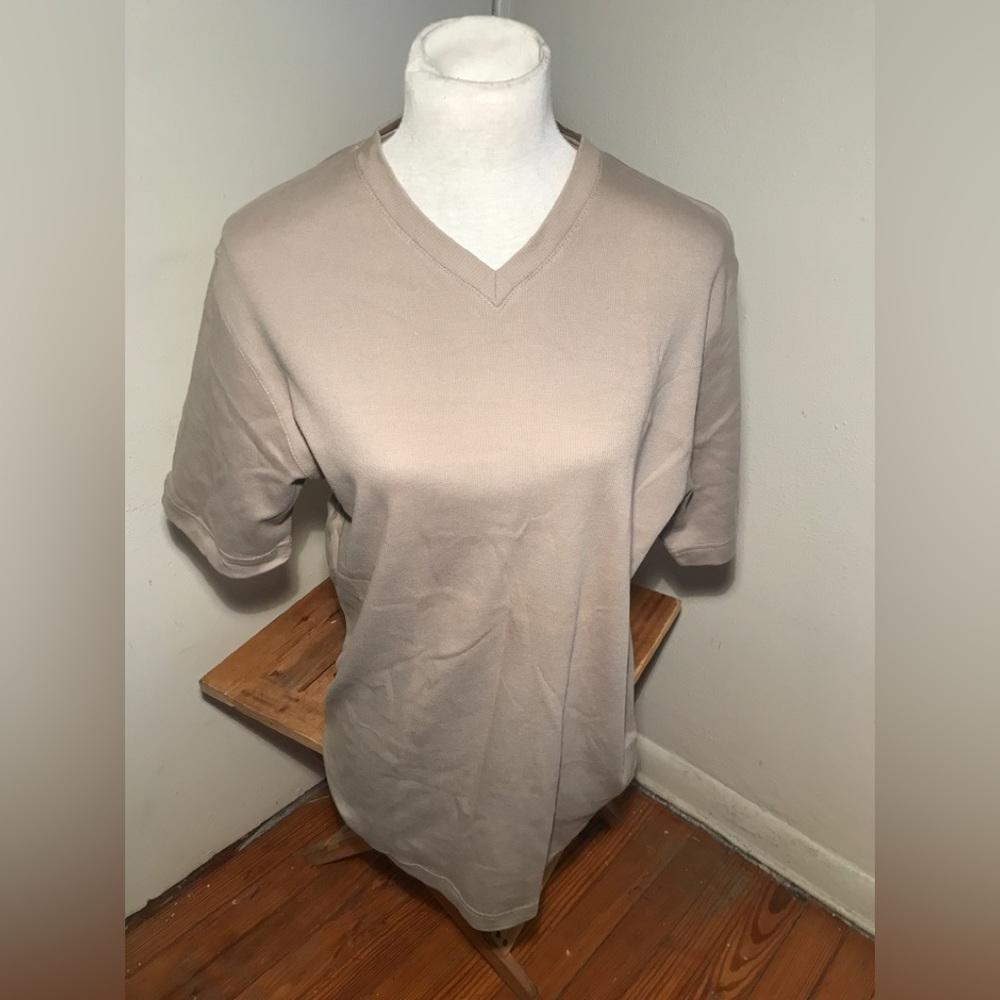 Croft & Barrow V Neck Tee- NWT
